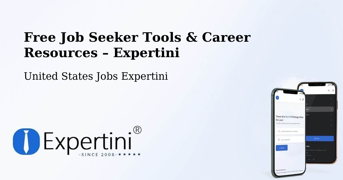 Free Job Seeker Tools & Career Resources – Stanton - Stanton, United States Jobs Expertini