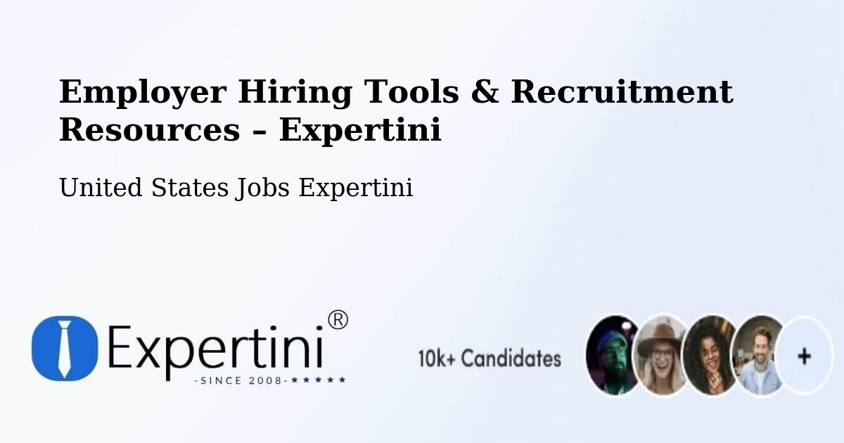 Employer Hiring Tools & Recruitment Resources – Stanton - Stanton, United States Jobs Expertini