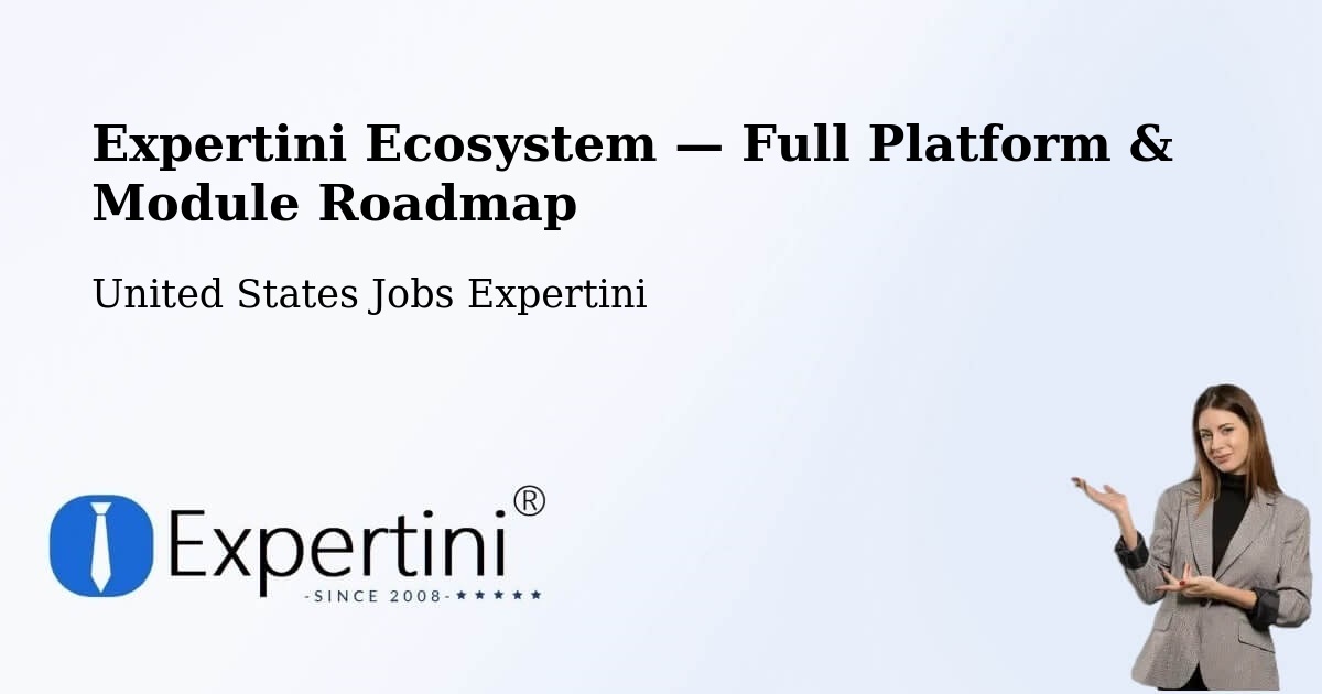 Expertini Ecosystem — Full Platform & Module Roadmap – Stanton