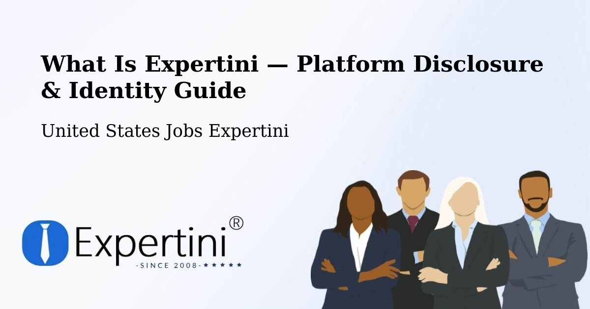 What Is Expertini — Platform Disclosure & Identity Guide – Stanton